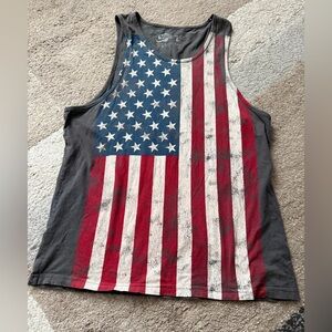 Five Crown Starry Blue and Gray Tank Top- size Large